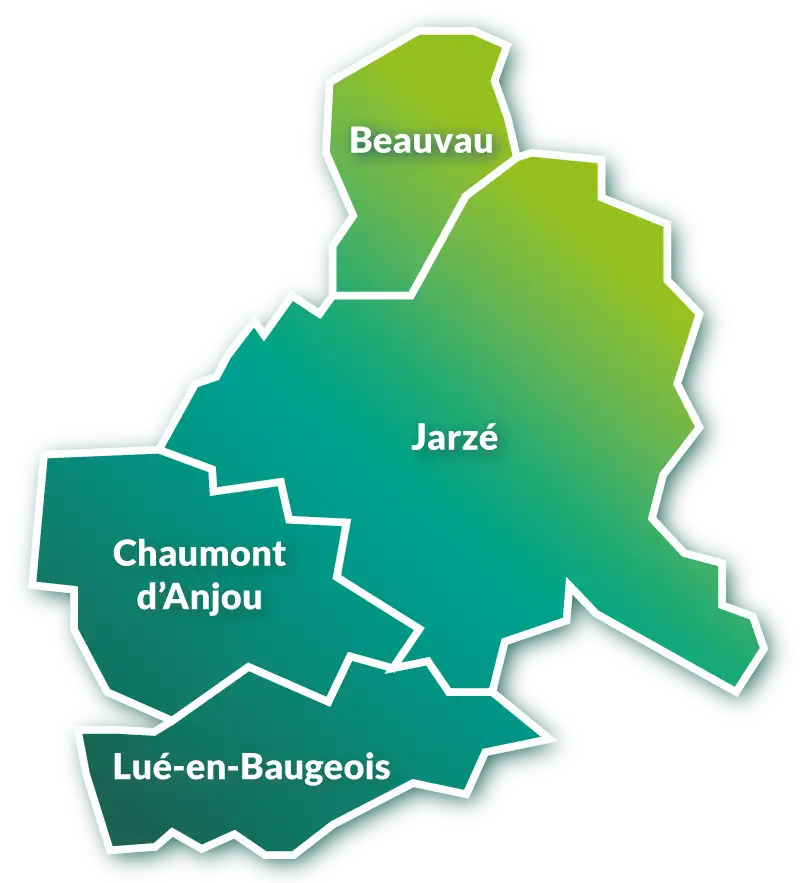 carte des communes